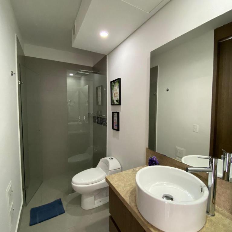Morros Cartagena frente a playa Hotel las Américas Edificio Spiaggia Apto Duplex - Two-Bedroom Apartment - 10