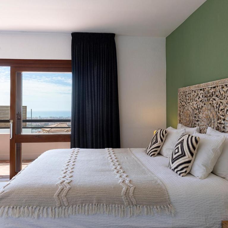 Bed & Breakfast Villa Botánica - Habitación Doble Deluxe con balcón y vistas al mar - 7