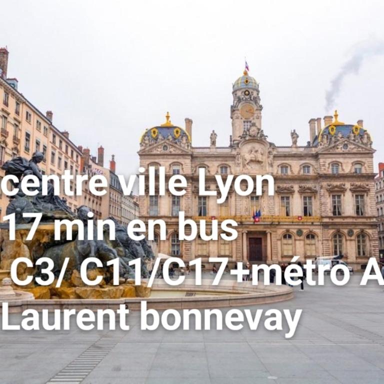 Médipôle T2 avec un garage gratuit sur place, 16min à centre ville Lyon en métro A - Apartment mit 1 Schlafzimmer - 29
