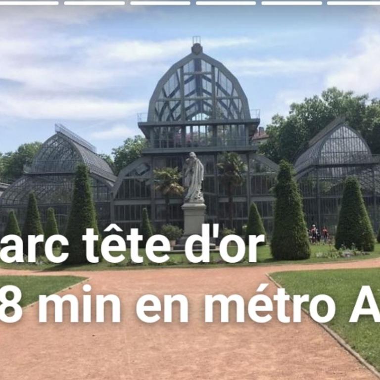 Médipôle T2 avec un garage gratuit sur place, 16min à centre ville Lyon en métro A - Apartment mit 1 Schlafzimmer - 32