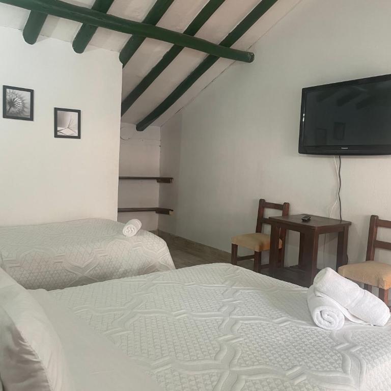 Celeste Villa de Leyva - Quadruple Room - 23