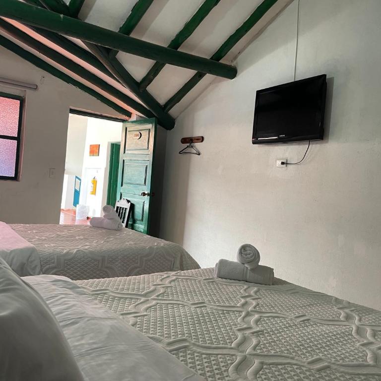 Celeste Villa de Leyva - Quadruple Room - 20