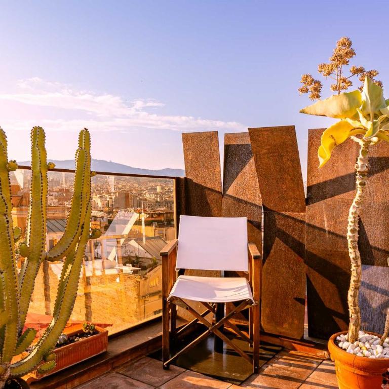 Apartment with Terrace Views of BCN - Studio Apartment - 51