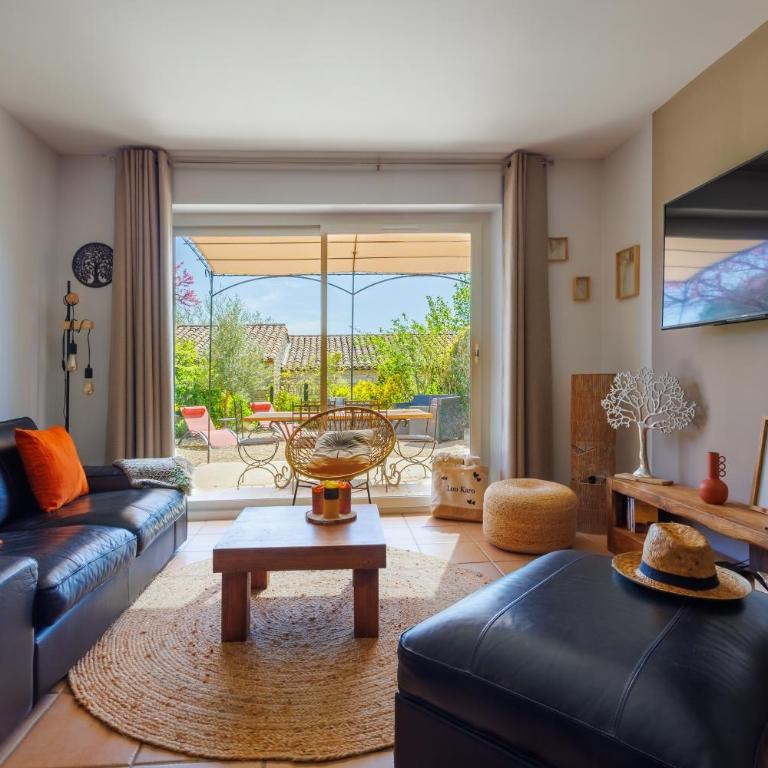 Lou Karo - Piscine partagée - Parking privé - Two-Bedroom House - 2