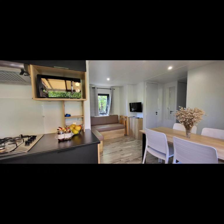 Mobil Home Premium 3 ch Camping 5 Biscarrosse Mayotte F64 - Mobile Home - 4