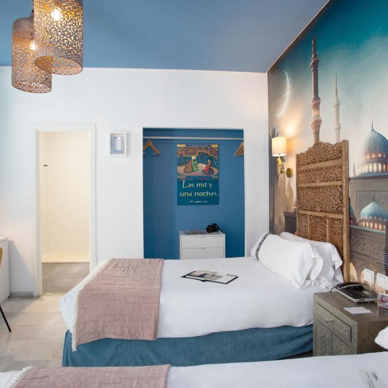 Casual de las Letras Sevilla by Casual Hoteles - Habitación Doble - 2 camas - 17