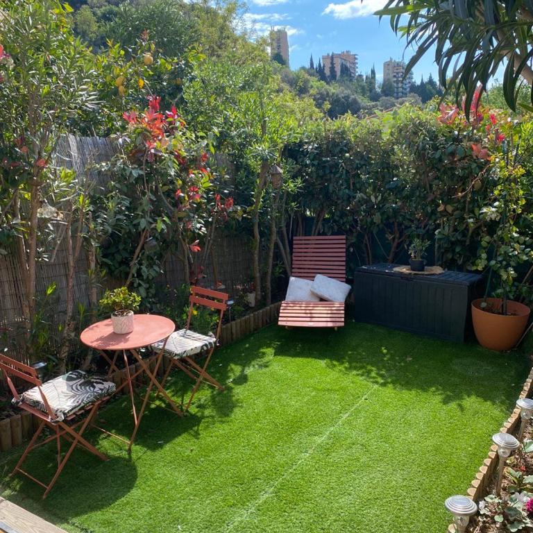 Studio cocooning - Terrasse - Jardin - Piscine - Appartement 1 Chambre - 6
