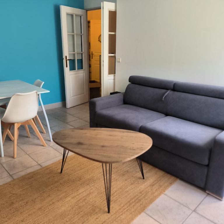 Appart résidence accès direct à la plage avec terrasse jardin - One-Bedroom Apartment - 14