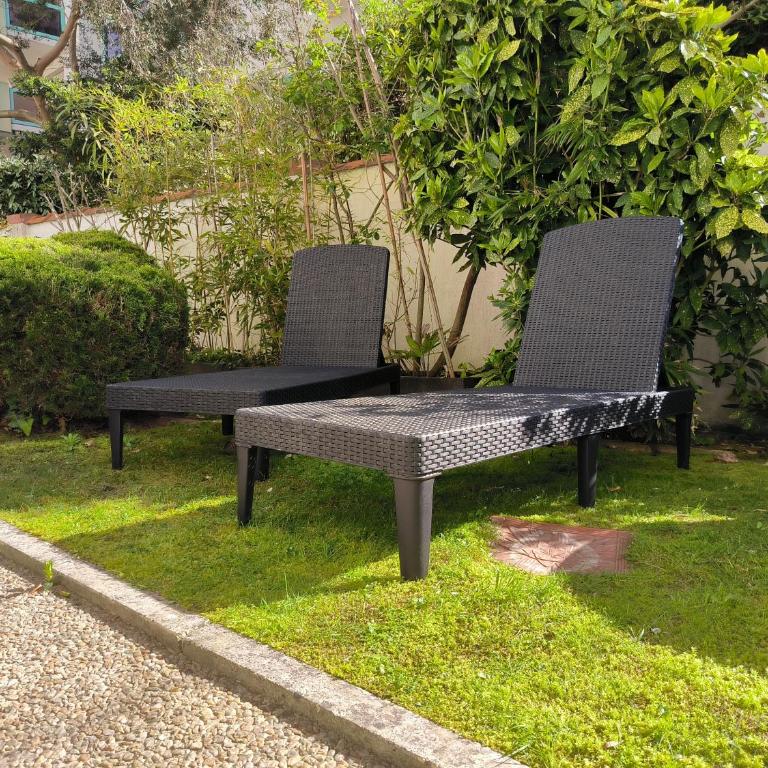 Appart résidence accès direct à la plage avec terrasse jardin - One-Bedroom Apartment - 21
