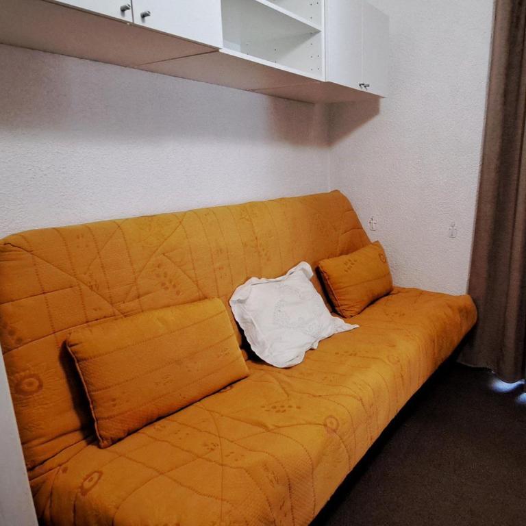 Studio cabine à Pra-Loup avec balcon et vue sur montagne - Studio - 11
