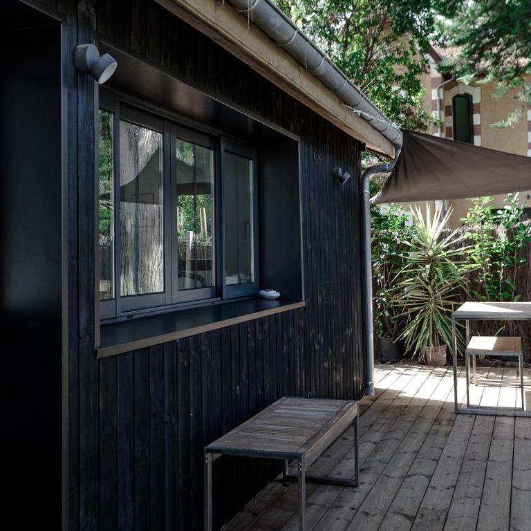 Studio avec jardin à 2 min à pied de la plage du Moulleau - Appartement 1 Chambre - 20