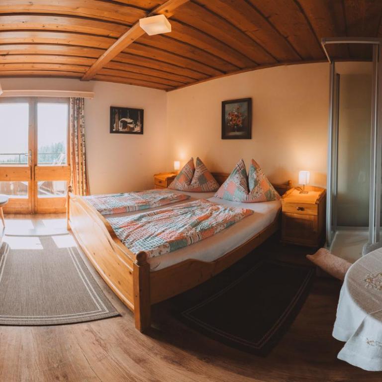 Berghotel Breitmoos - Double Room with Balcony, Shower in Room and Shared Toilet - 2