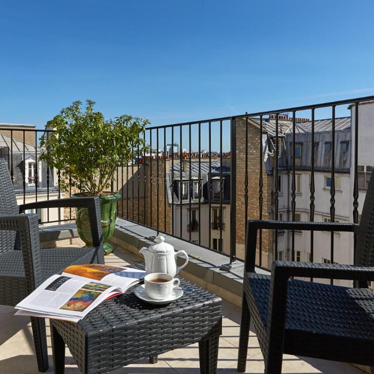 Régence Etoile - Chambre Double Deluxe avec Terrasse - 4