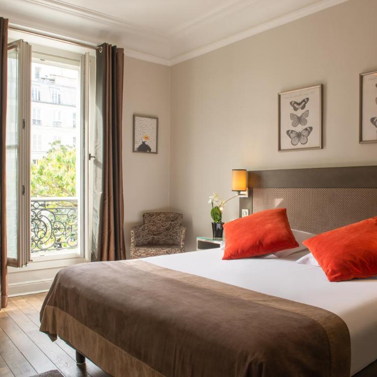 Régence Etoile - Chambre Double Supérieure avec Balcon - Vue sur Arc de Triomphe - 2