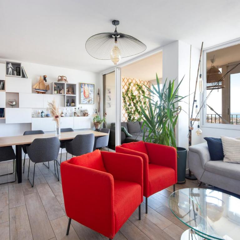 Un poème et le Bleu de la mer - Appartement 3 Chambres - 6