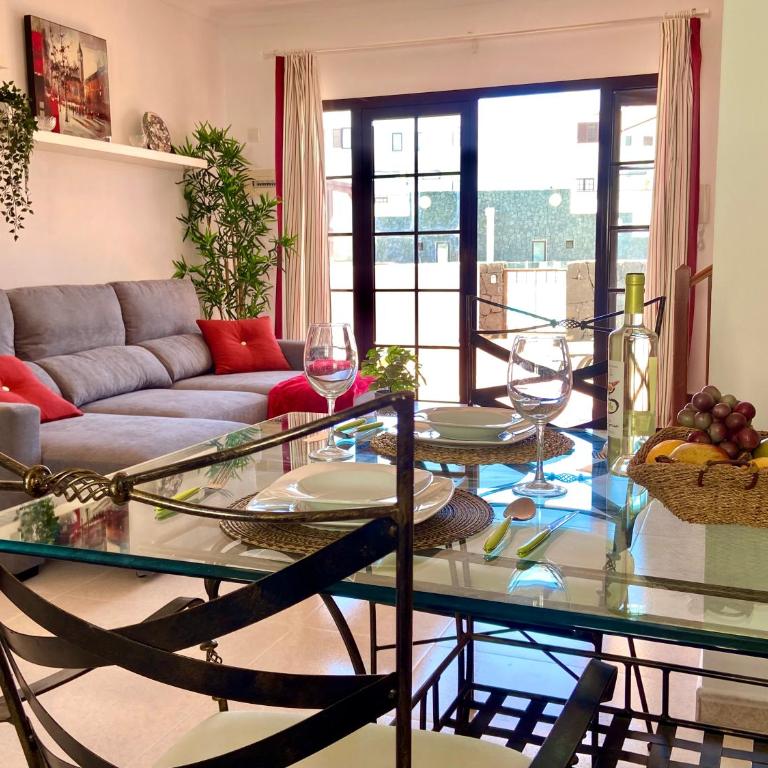 Casa Inma Las Piteras 25, piscina y mar - Apartamento de 2 dormitorios con balcón y terraza - 17