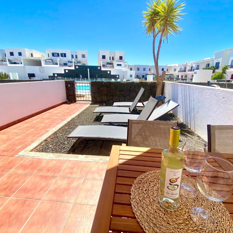 Casa Inma Las Piteras 25, piscina y mar - Apartamento de 2 dormitorios con balcón y terraza - 28