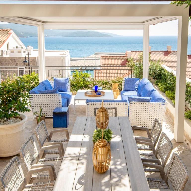 Lustica Bay Vacation Homes - Four Bedroom Townhouse Sea View - 1