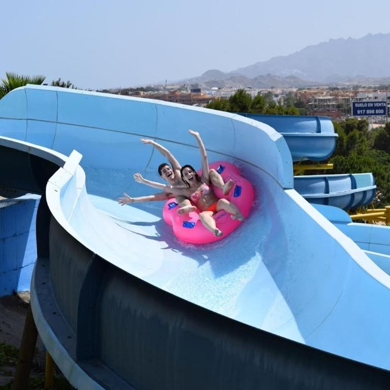 Apartamento ROSA del MAR Playas de Vera Ático en Primera Línea de Playa Piscina al Aire Libre Aparcamiento Gratuito WiFi Muy Rápido Acogedor con Calefacción - Appartement 2 Chambres - 74