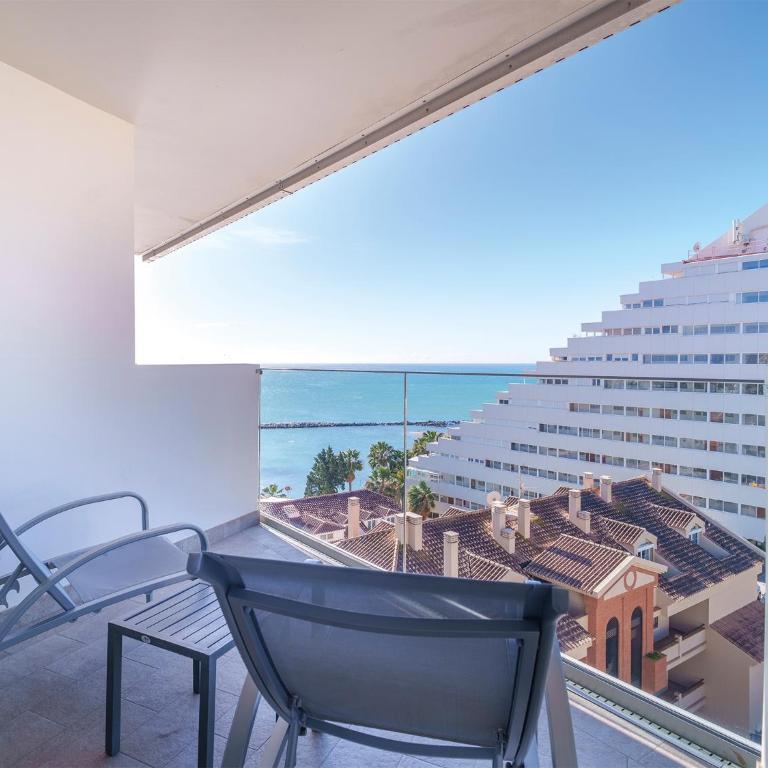 Spirit Hotel Benalmadena Beach - Habitación Doble con vistas laterales al mar al atardecer - 3