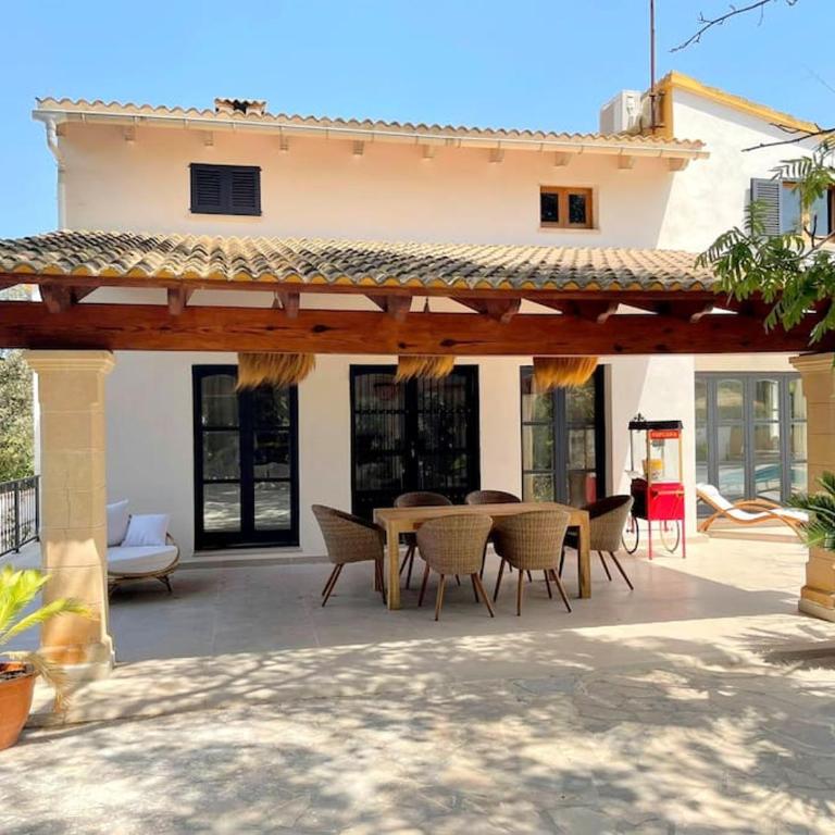 Strandnahe Finca mit Pool, Wifi, Klima, Heizung, Tischtennis, Trampolin in Alcudia - Villa con piscina privada - 7
