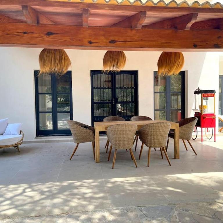 Strandnahe Finca mit Pool, Wifi, Klima, Heizung, Tischtennis, Trampolin in Alcudia - Villa con piscina privada - 43