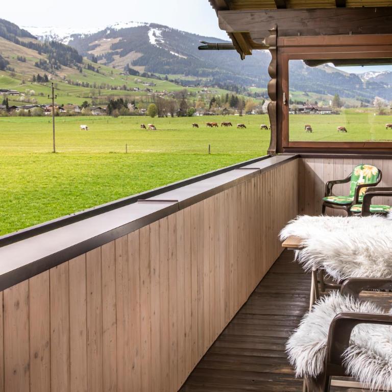 Chalet Matzhof - Apartment mit Blick auf die Berge - 24