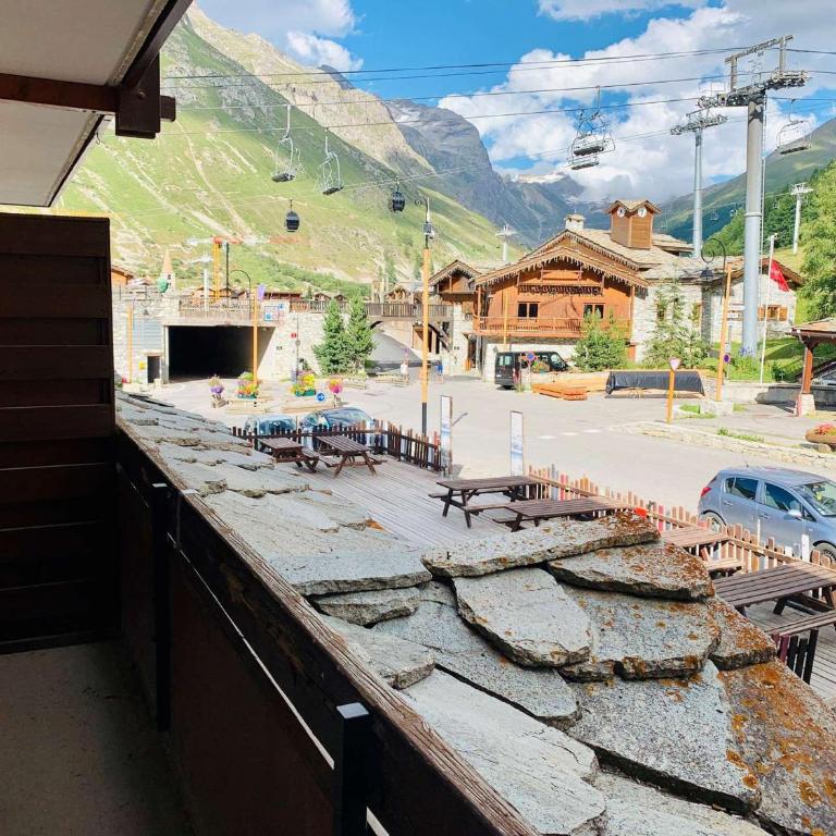 Appartement ski aux pieds Val d'Isère, pour 4, balcon, animaux acceptés - FR-1-411-153 - Appartement - 7
