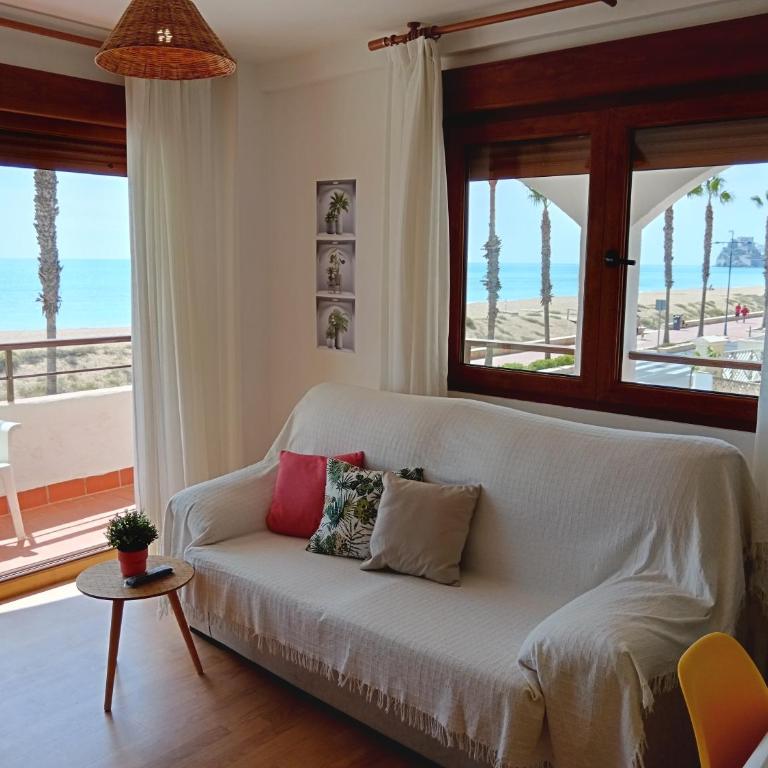 Primera Línea de Playa, Ada Benedicto XIII, Aire acondicionado, WiFi, Parking - Apartamento con vistas al mar - 1ª planta - 23