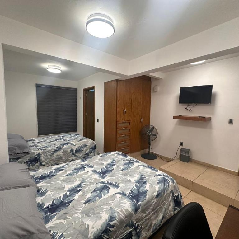 Casa Norte - Habitación Doble con baño privado - 2 camas - 6