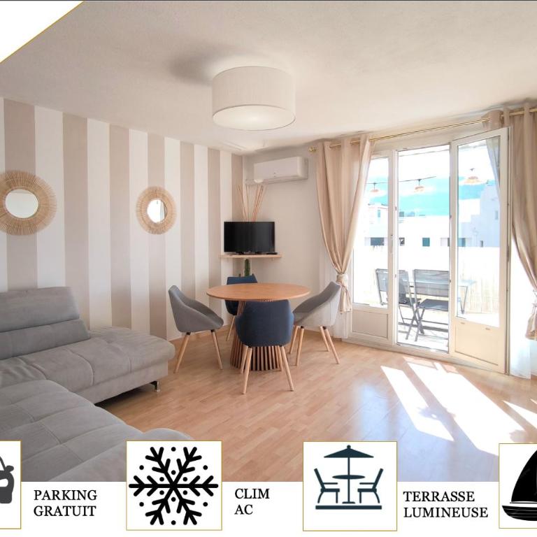 Puerto Cabana - Grand Studio avec Parking et Terrasse vue Port - One-Bedroom Apartment - 1