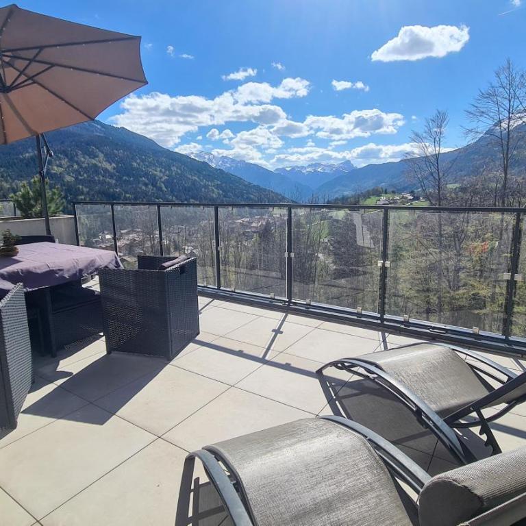 La Terrasse des Aiguilles - Vue montagne, terrasse - AravisTour - Appartement 1 Chambre - 1