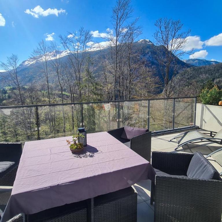 La Terrasse des Aiguilles - Vue montagne, terrasse - AravisTour - Appartement 1 Chambre - 21
