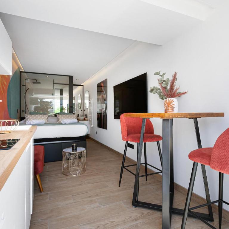 Le First Port Nature RDC - Plage - Waiki QAKC - Terrasse Sud - Village Naturiste - Appartamento con 1 Camera da Letto - 12