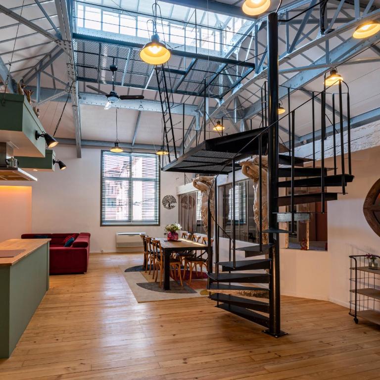 Loft Eiffel unique et atypique, au coeur de ville - Apartment mit 2 Schlafzimmern - 7