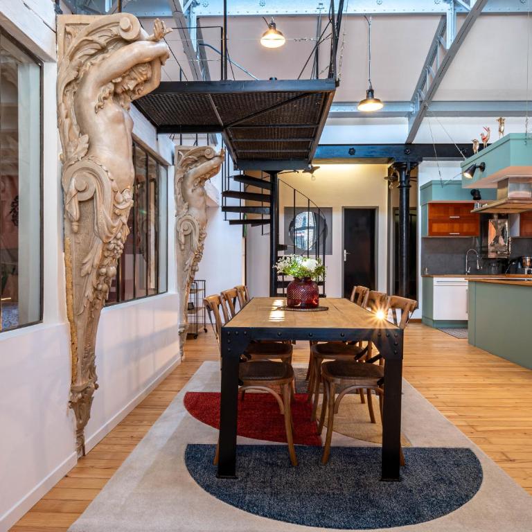 Loft Eiffel unique et atypique, au coeur de ville - Apartment mit 2 Schlafzimmern - 3