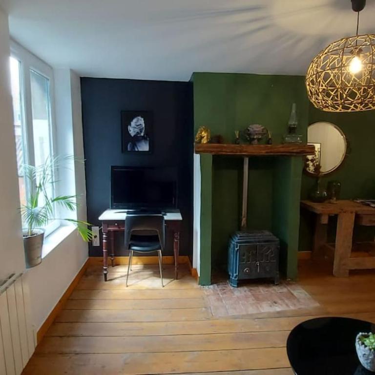 Le Bon endroit centre Honfleur - Apartment mit 1 Schlafzimmer - 8