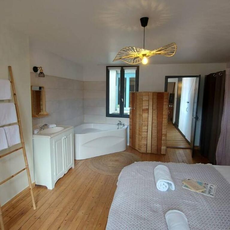 Le Bon endroit centre Honfleur - Apartment mit 1 Schlafzimmer - 16
