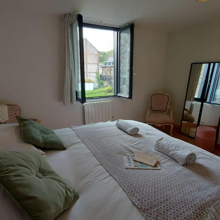 Le Bon endroit centre Honfleur - Apartment mit 1 Schlafzimmer - 17