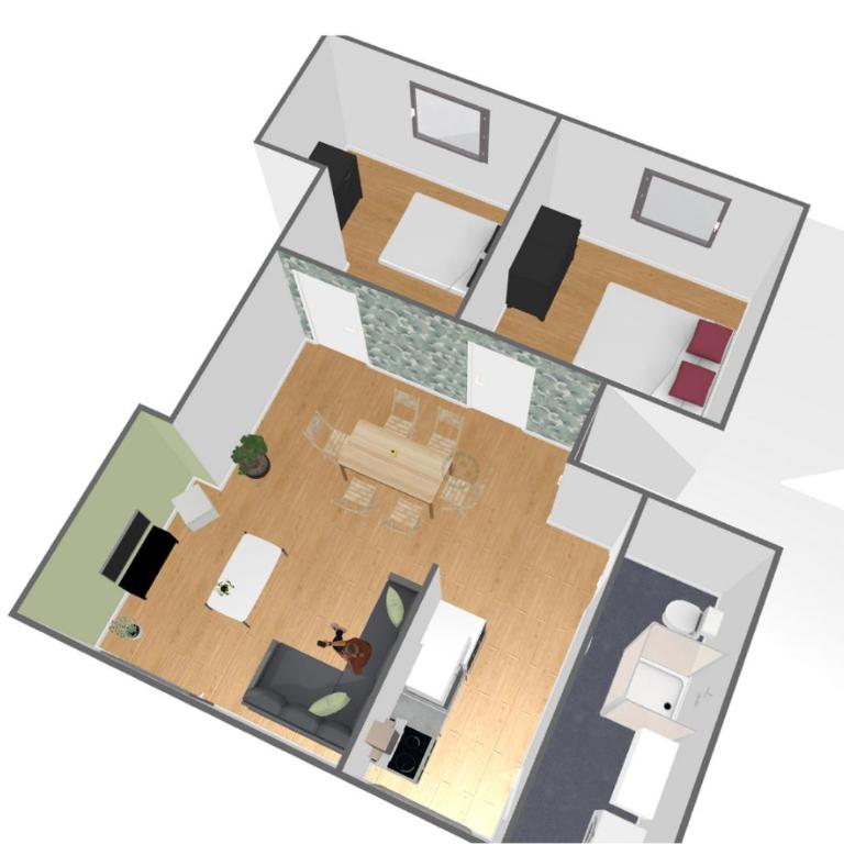 Top Central Tours - Vue Basilique Saint Martin - Apartamento de 2 dormitorios - 4