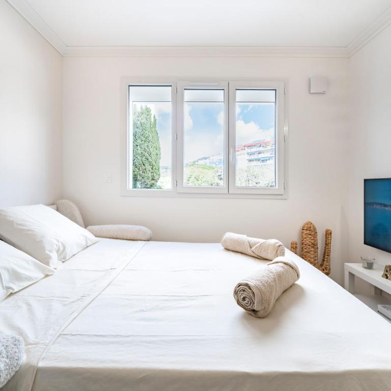 Studio Banane 2 min croisette mitoyen Martinez - Apartamento de 1 dormitorio - 4