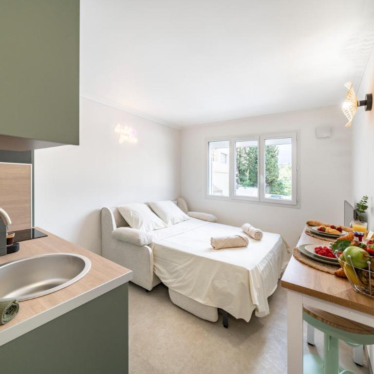 Studio Banane 2 min croisette mitoyen Martinez - Apartamento de 1 dormitorio - 7