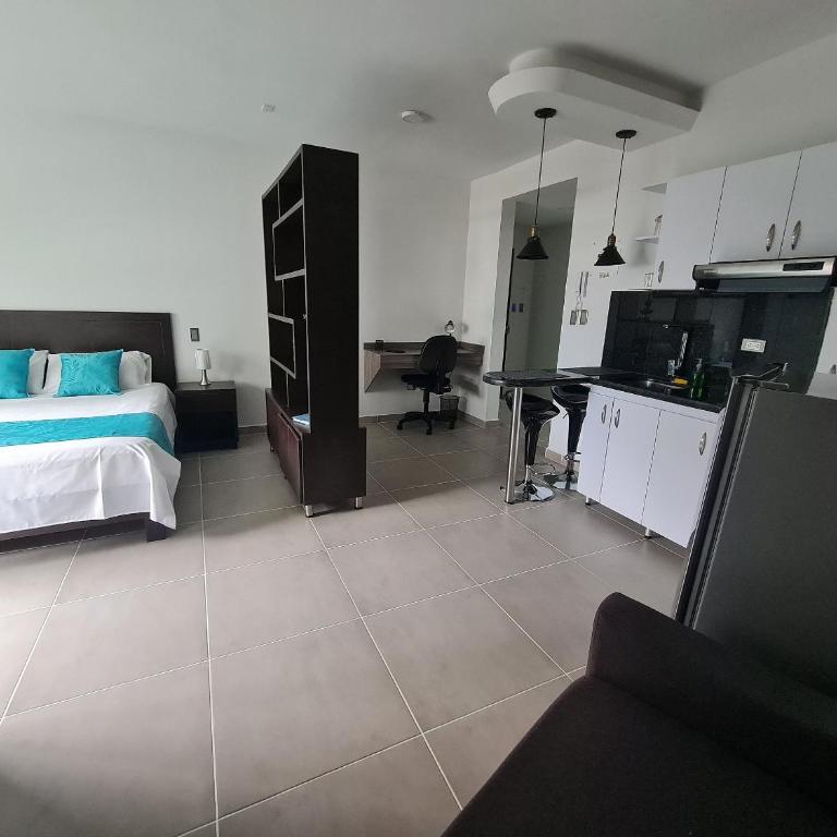 408 Moderno Aparta-Suite en Versalles Tipo Loft - Cali Tower Suites & Lofts - Estudio - 18
