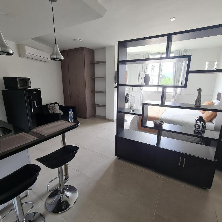 507 Moderno Aparta-Suite en Versalles Tipo Loft - Cali Tower Suites & Lofts - Suite - 16
