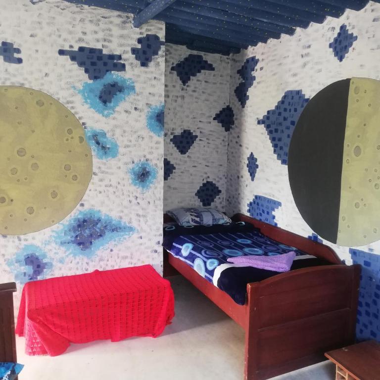 Hospedaje Pa'Gaïa - Cama en habitación compartida mixta de 4 camas - 7