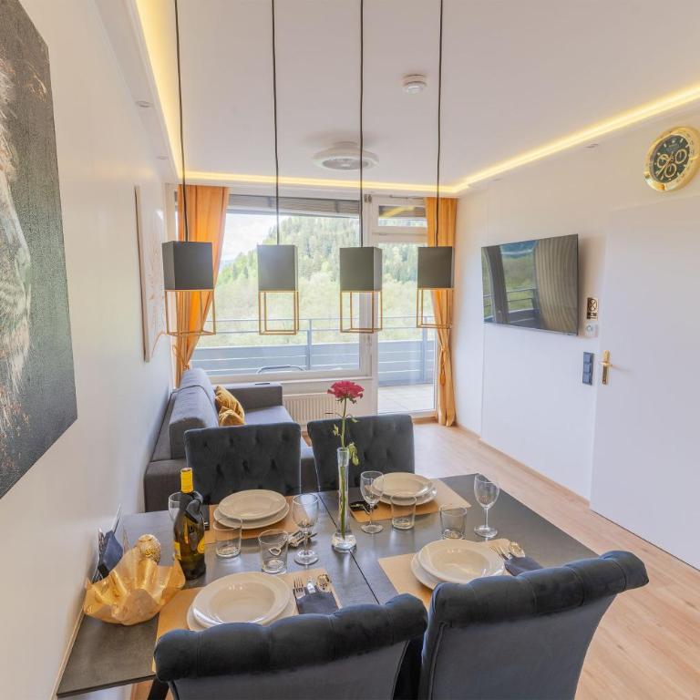 CT-GOLD Penthouse Bodensdorf Amatera privater Seezugang Hallenbad, Skiarena Gerlitzen - Apartment mit 1 Schlafzimmer - 1