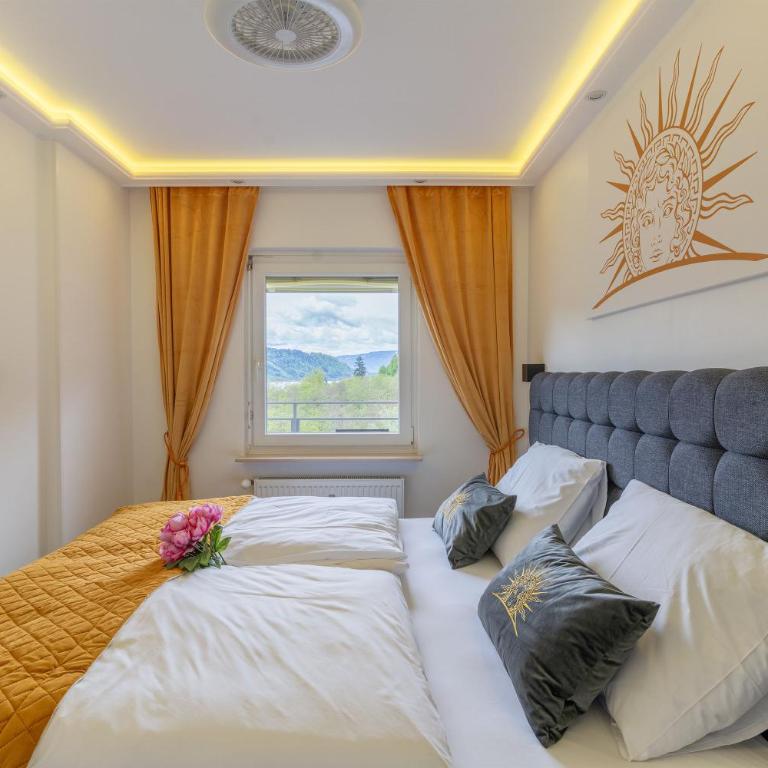 CT-GOLD Penthouse Bodensdorf Amatera privater Seezugang Hallenbad, Skiarena Gerlitzen - Apartment mit 1 Schlafzimmer - 8