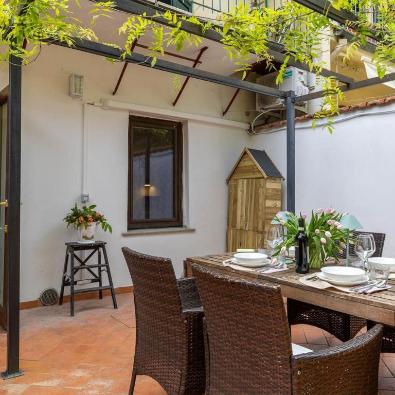 Casa Il Patio - Appartamento Deluxe con 2 Camere da Letto e Vista Giardino - 15