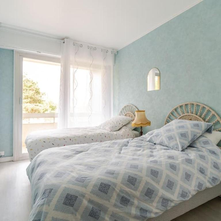 L'Élégance à La Bauloise entre plage Benoît et port du Pouliguen - court de tennis et parking - Appartamento con 2 Camere da Letto - 6
