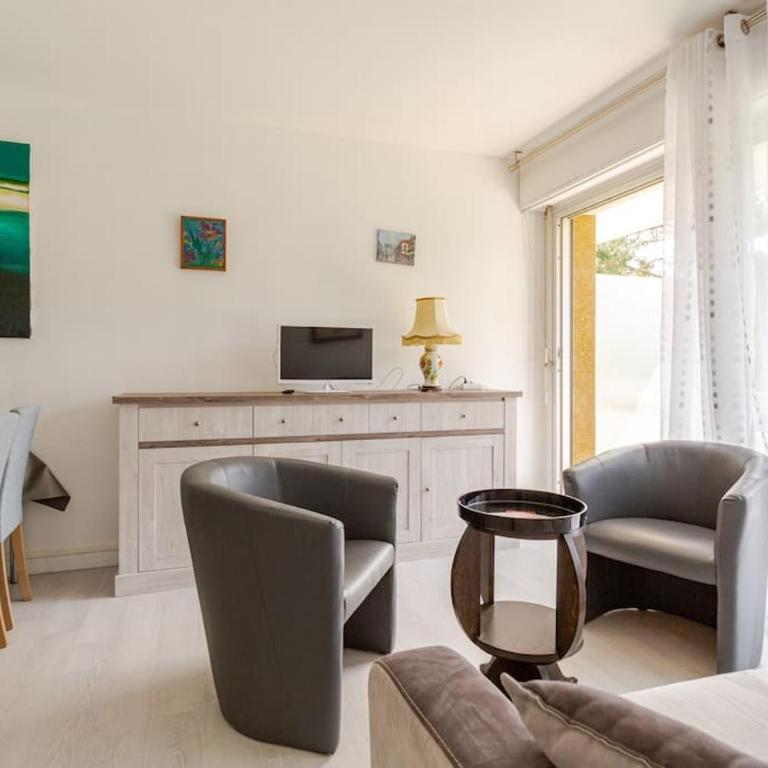 L'Élégance à La Bauloise entre plage Benoît et port du Pouliguen - court de tennis et parking - Appartamento con 2 Camere da Letto - 28